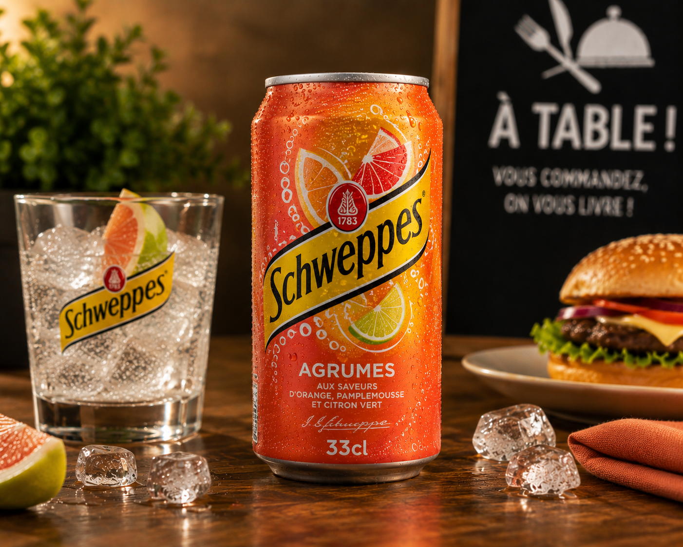 SCHWEPPES AGRUMES — 33 CL