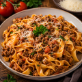 Tagliatelles Bolognaise